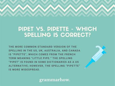 verb for pipette|pipet or pipette spelling.